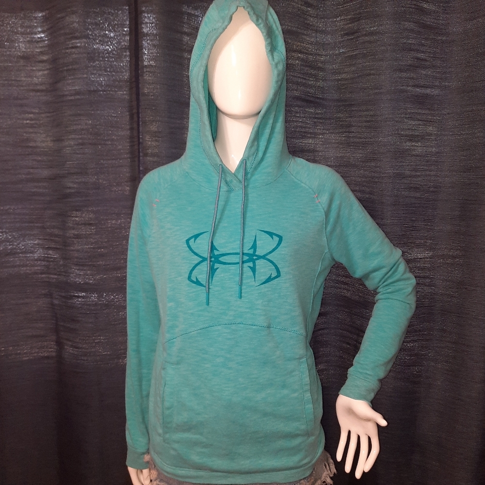 Under Armour Lightweight Heathered Blue Hoodie